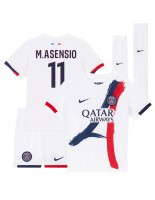 Paris Saint-Germain Marco Asensio #11 Venkovní dres pro děti 2024-25 Krátký Rukáv (+ trenýrky)